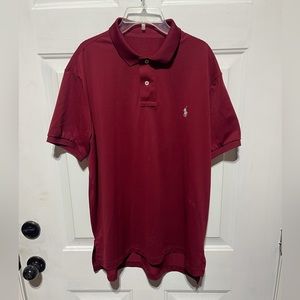 Crimson Collar Polo